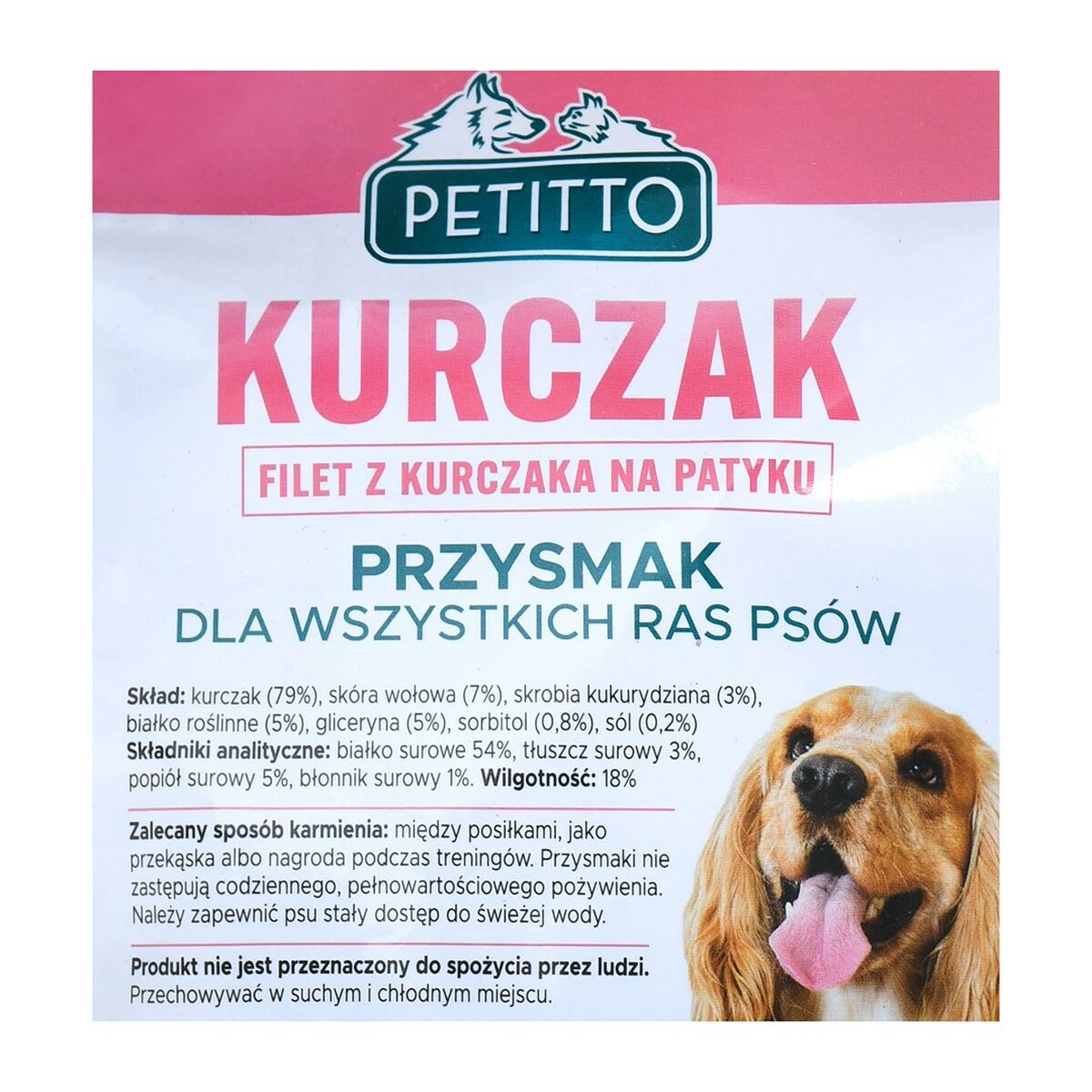 Foder Petitto                                 Kylling 500 g