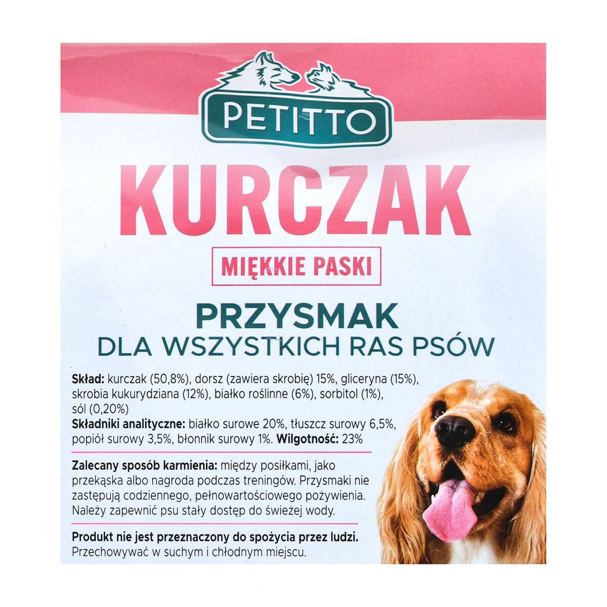 Foder Petitto                                 Kyckling Torsk 500 g