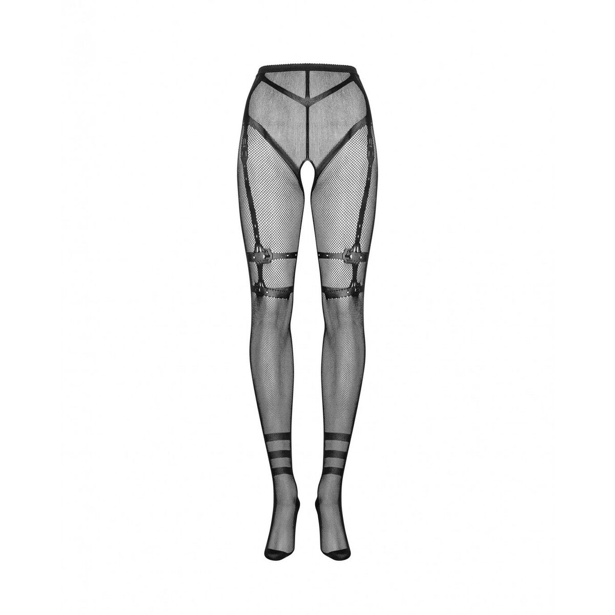 Strømper Obsessive Sort S/M/L