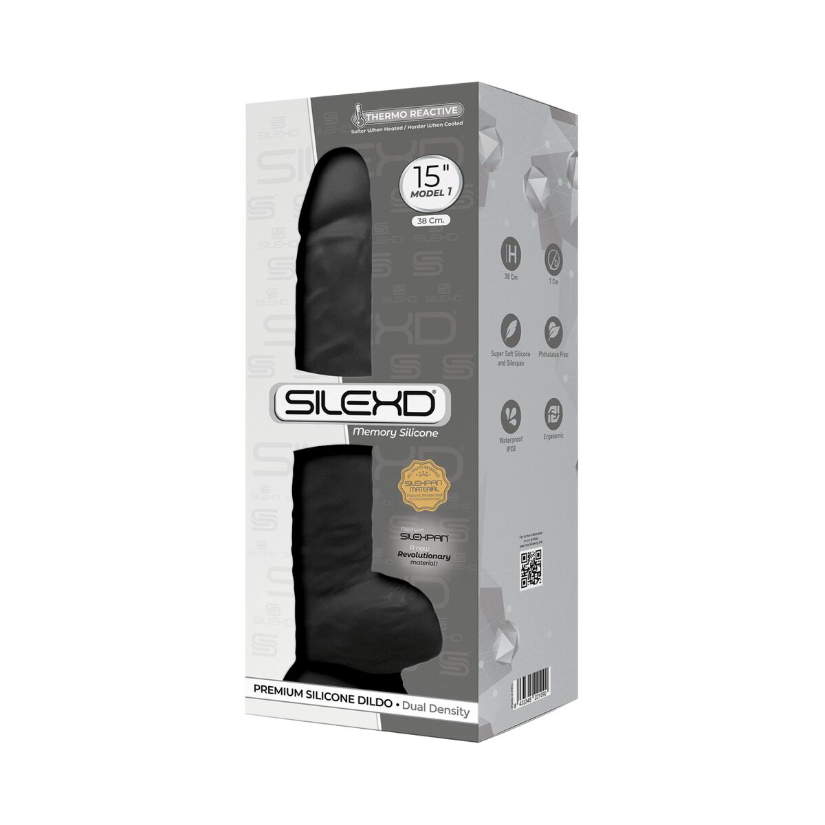 Dildo Silexd Schwarz