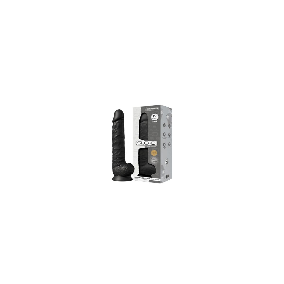 Dildo Silexd Schwarz