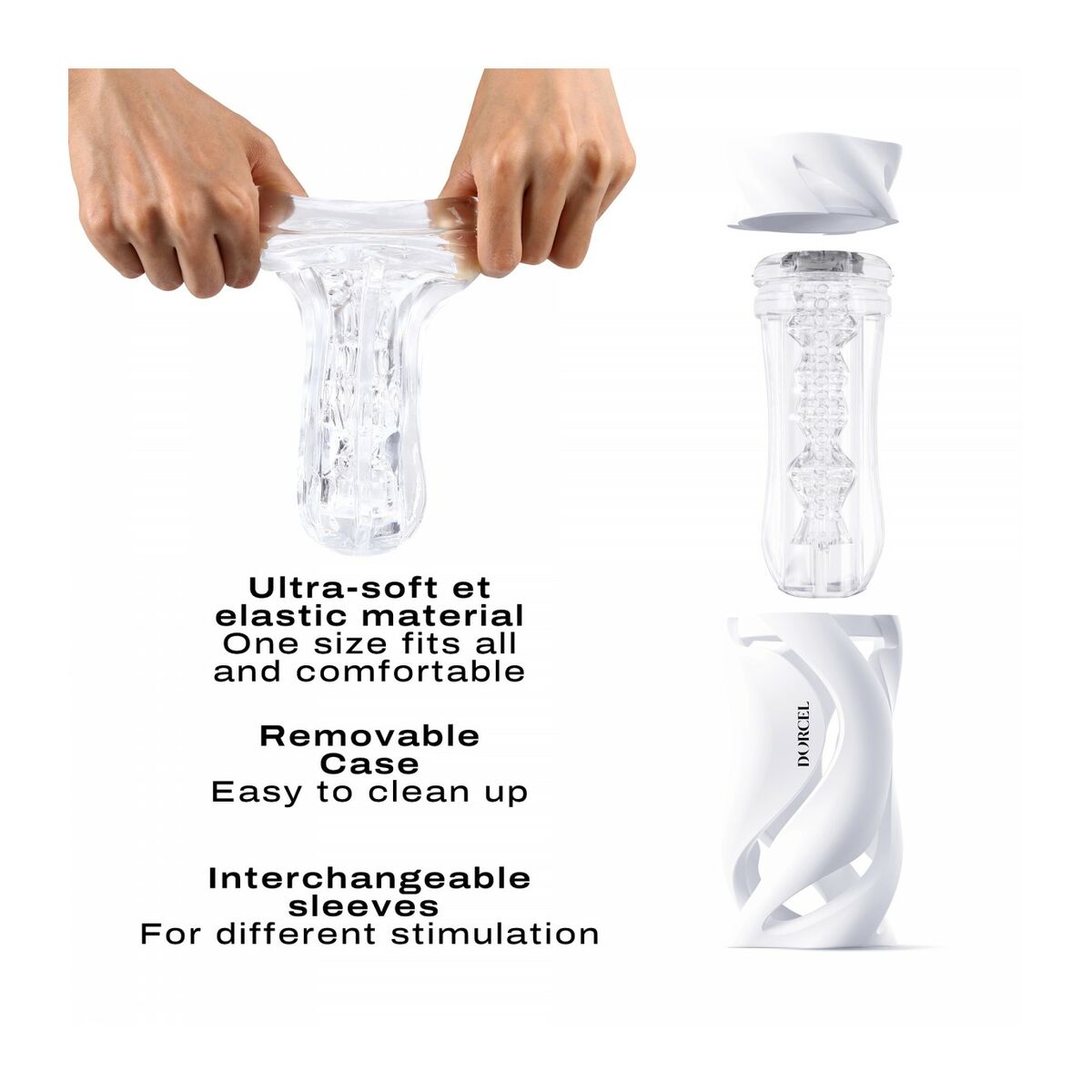 Onanerer Dorcel Hvit