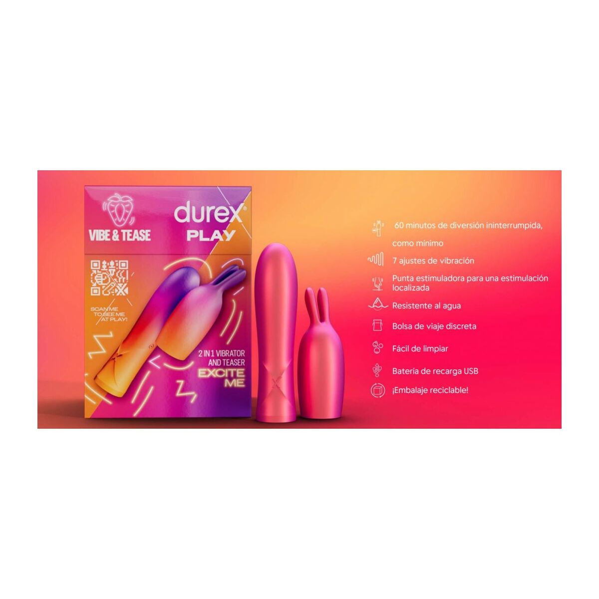G-Punkta Vibrators Durex
