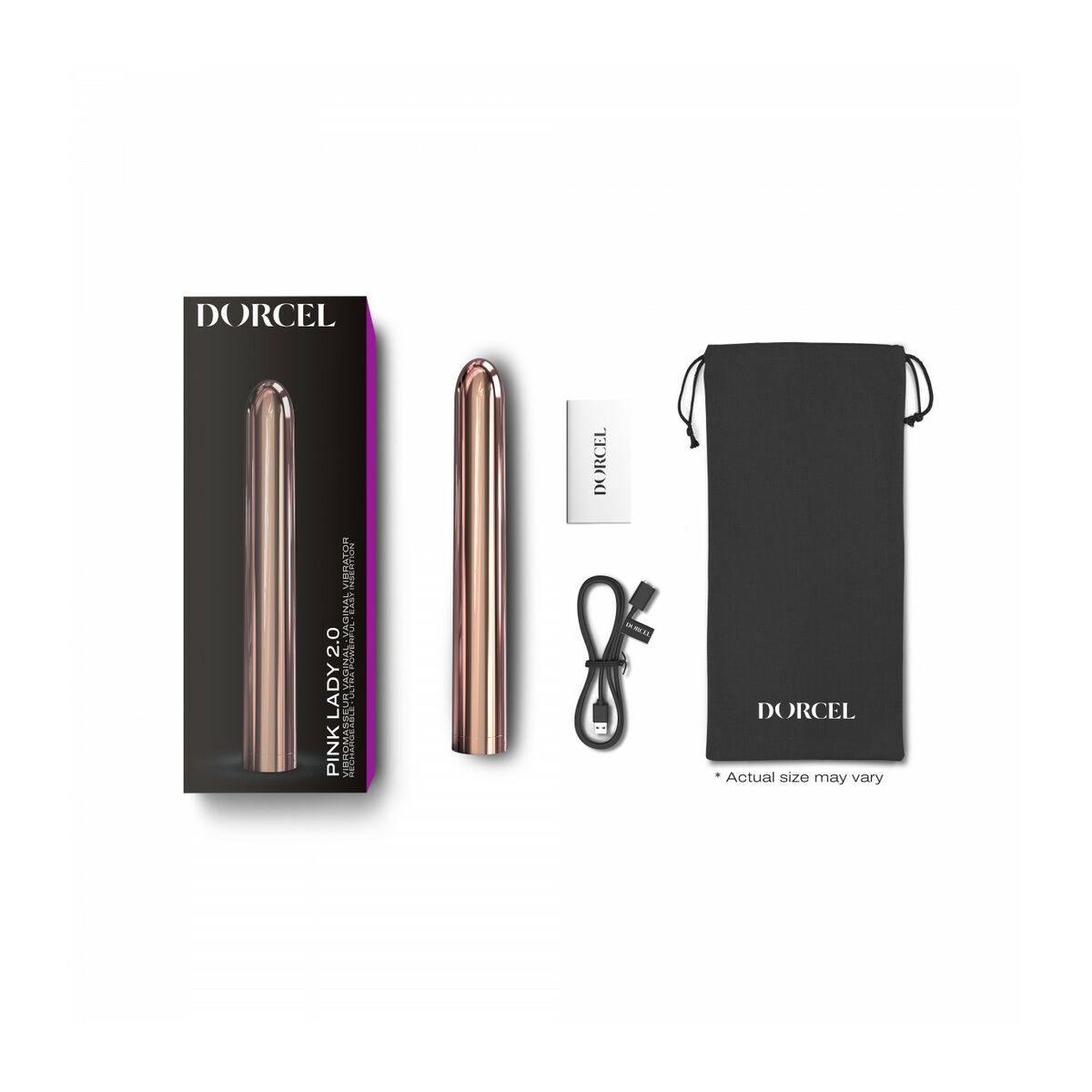 Vibrator Dorcel Ružová