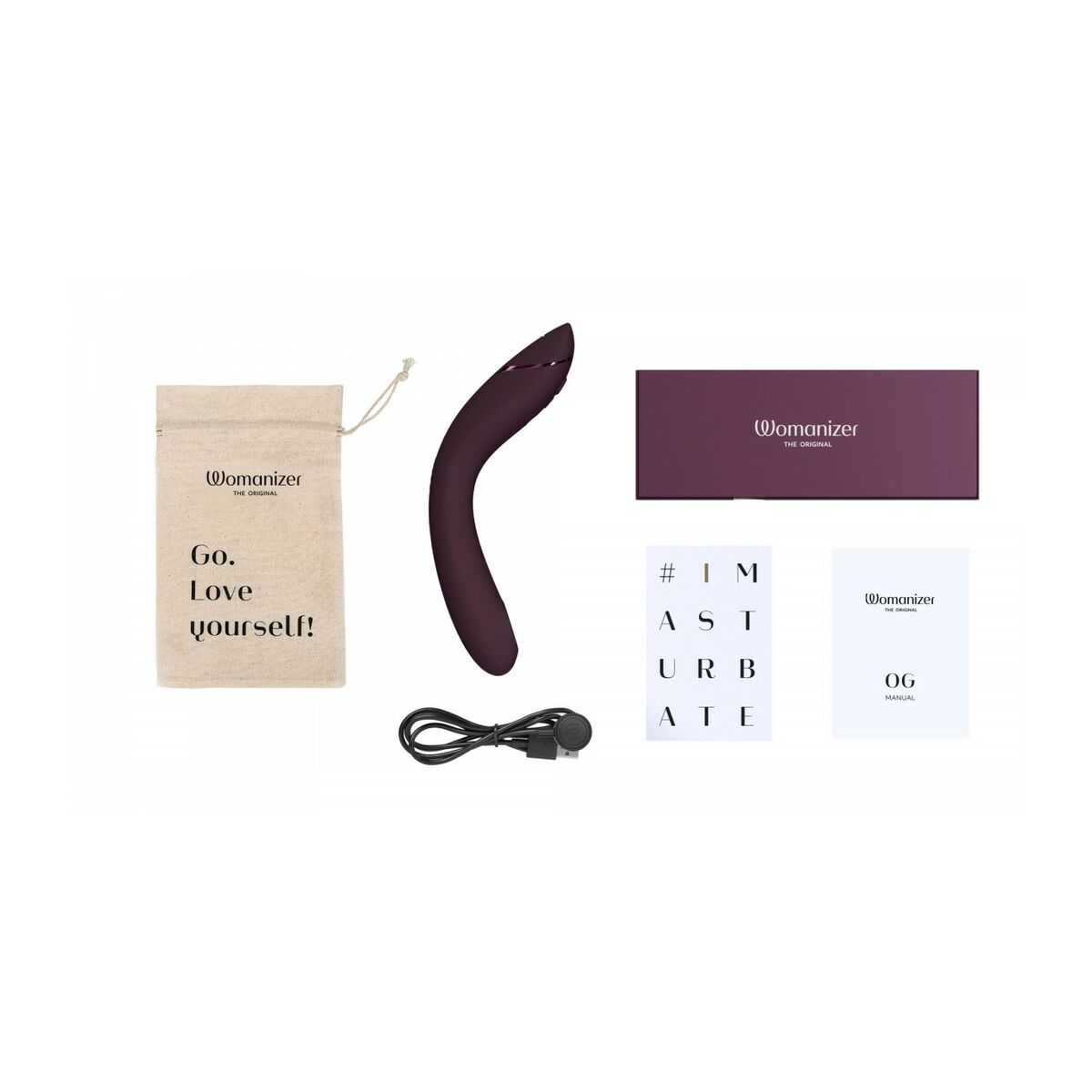 Vibrator Womanizer WOM170-AUBERGINE