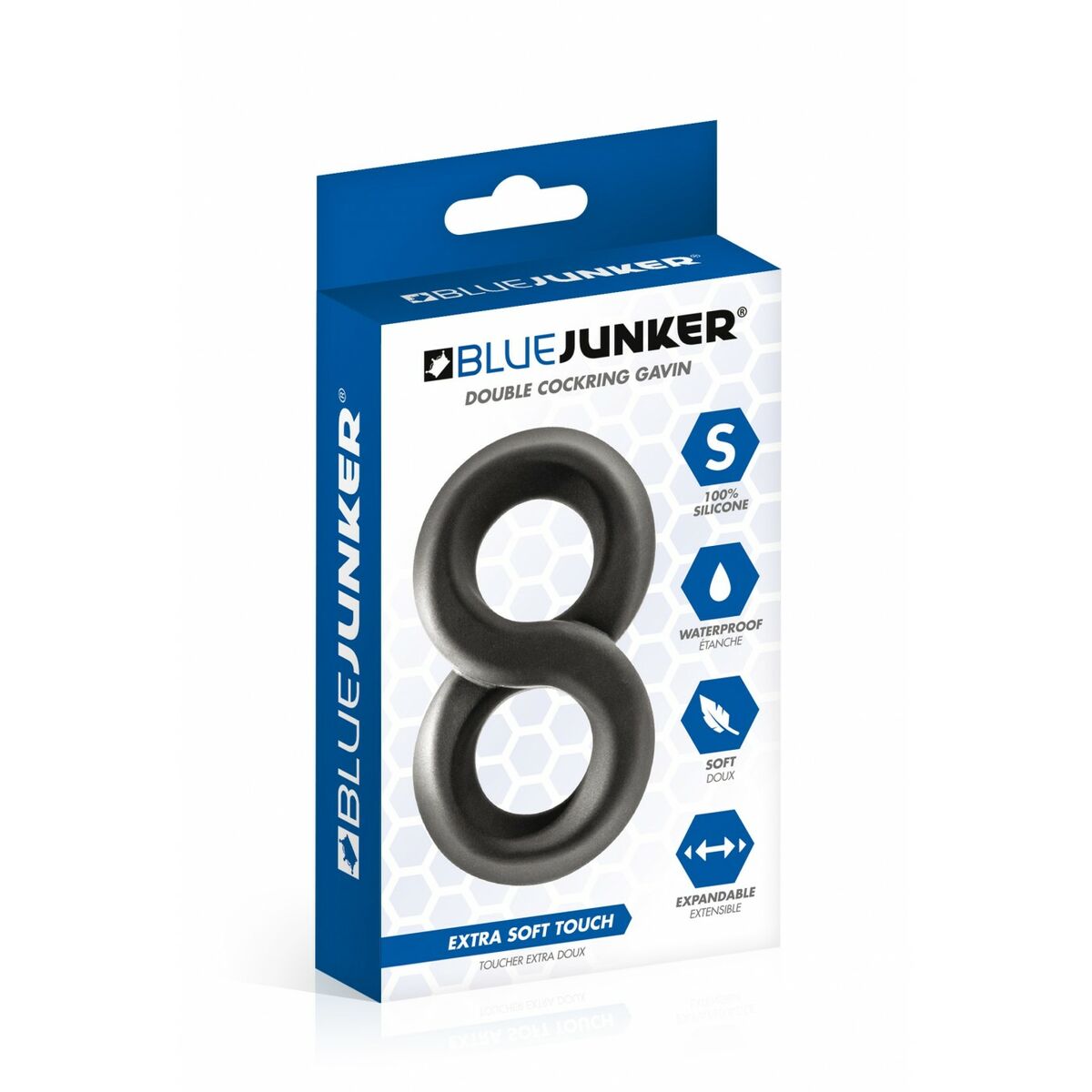 Penisringe Blue Junker Schwarz