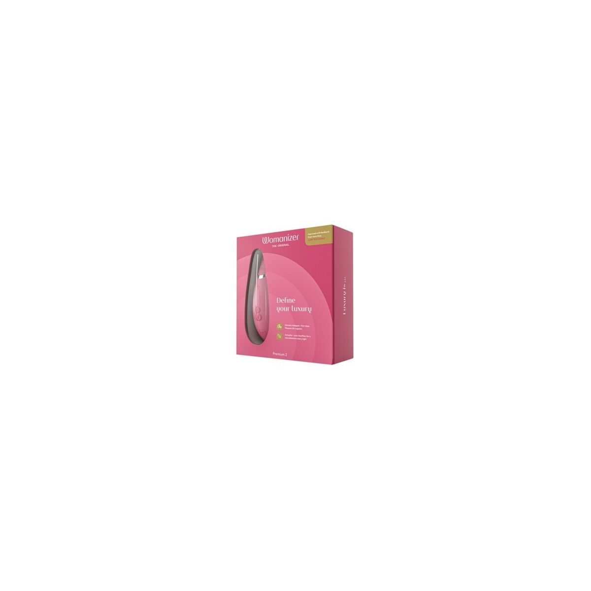 Vibrátor Womanizer WOM163-RASPBERRY Burgundi