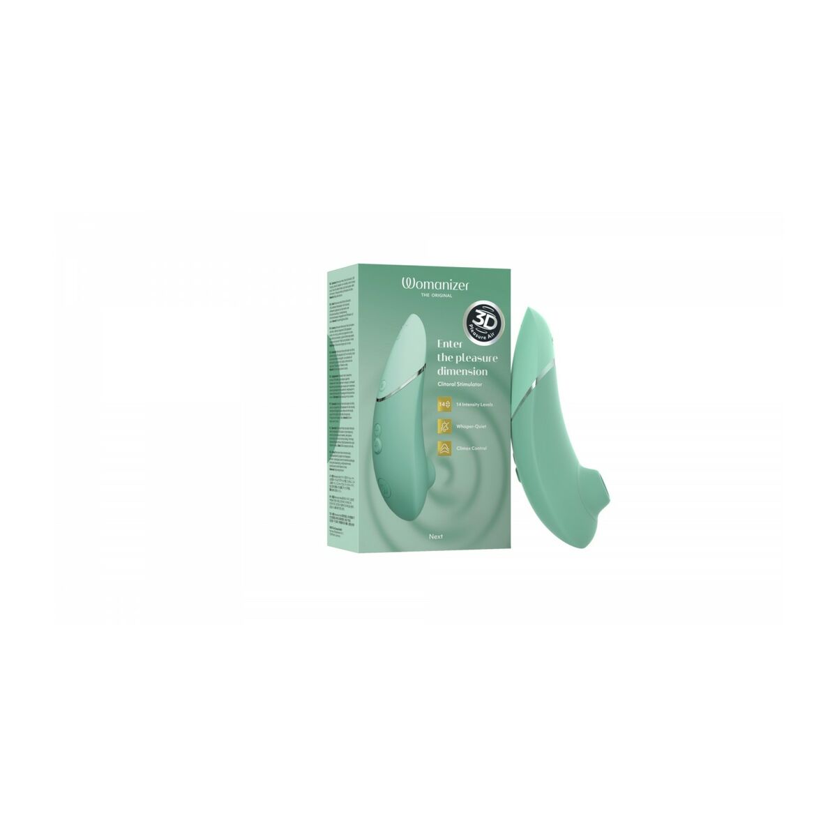Vibraator Womanizer WOM180-GREEN Roheline
