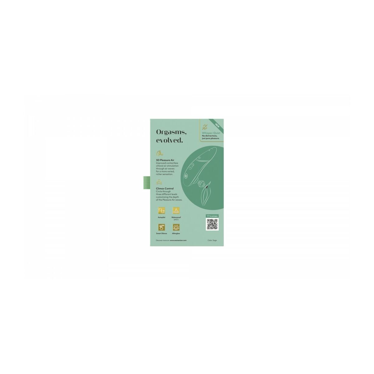 Vibrator Womanizer WOM180-GREEN Green