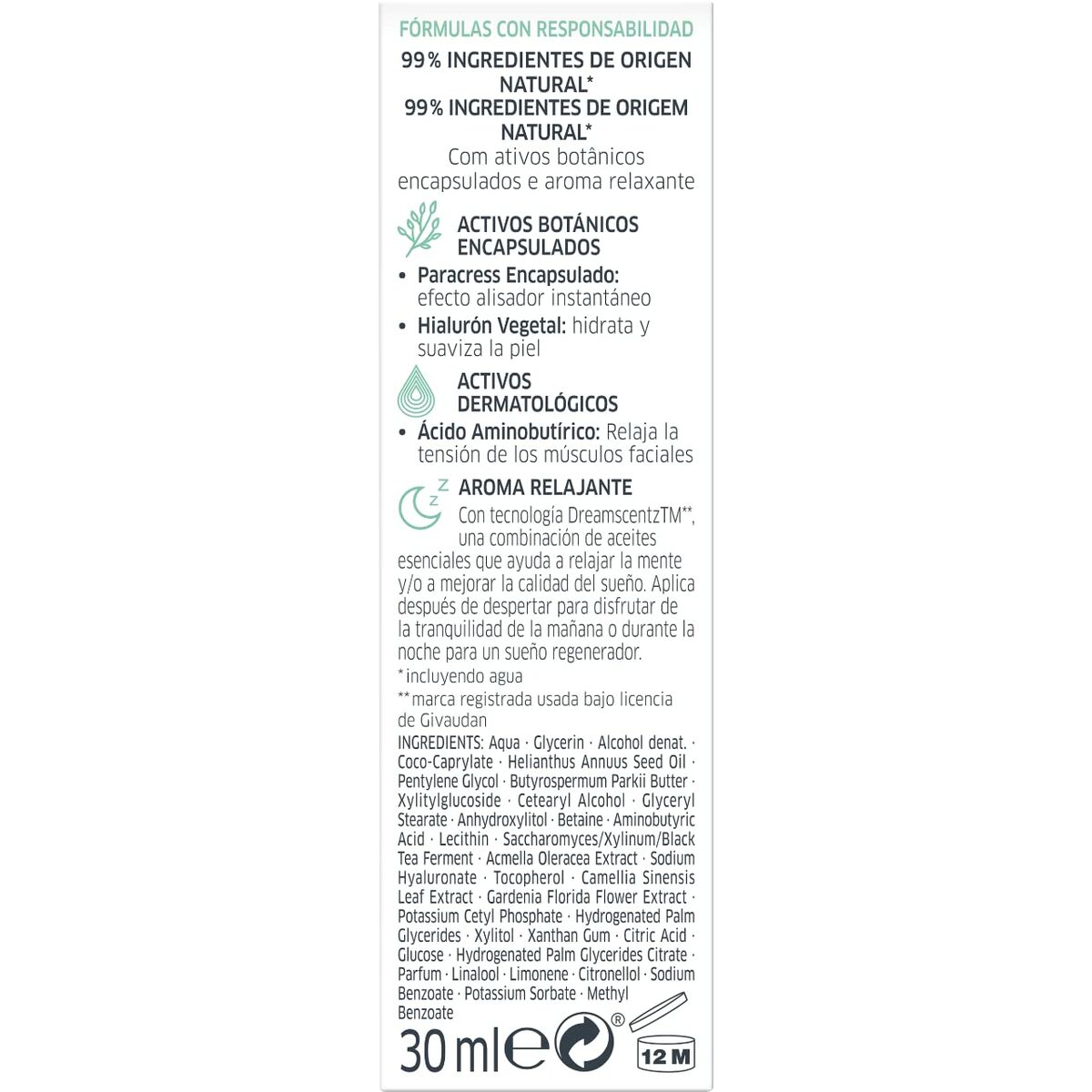 Veido serumas Diadermine Lift Botology