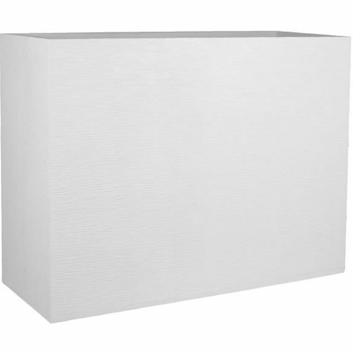 Macetero EDA Wall Loft Graphit Blanco Plástico Rectangular 78,5 x 29,5 x 60 cm
