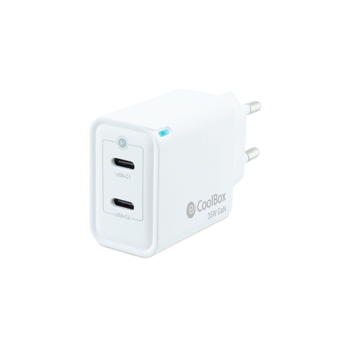 Oplader CoolBox COO-CUP-35CC Wit