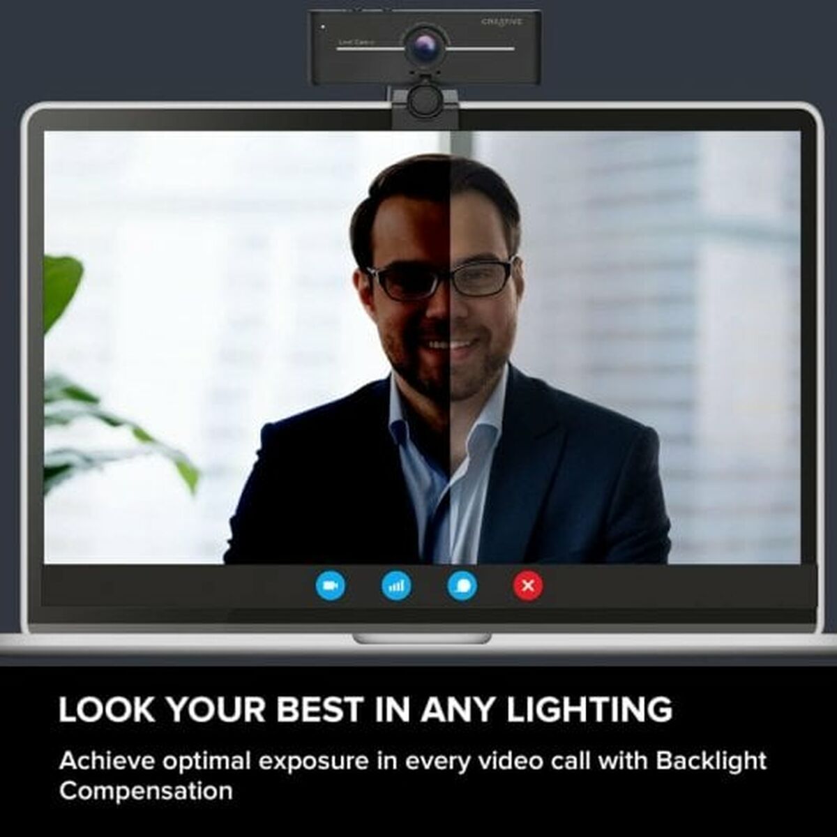 Webbkamera Creative Technology Full HD