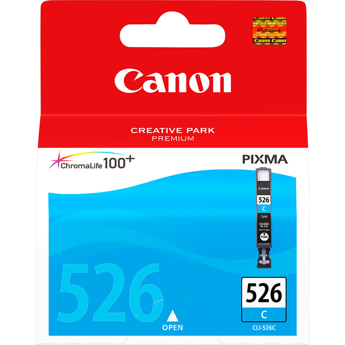 Tinteiro de Tinta Original Canon CLI-526C Ciano