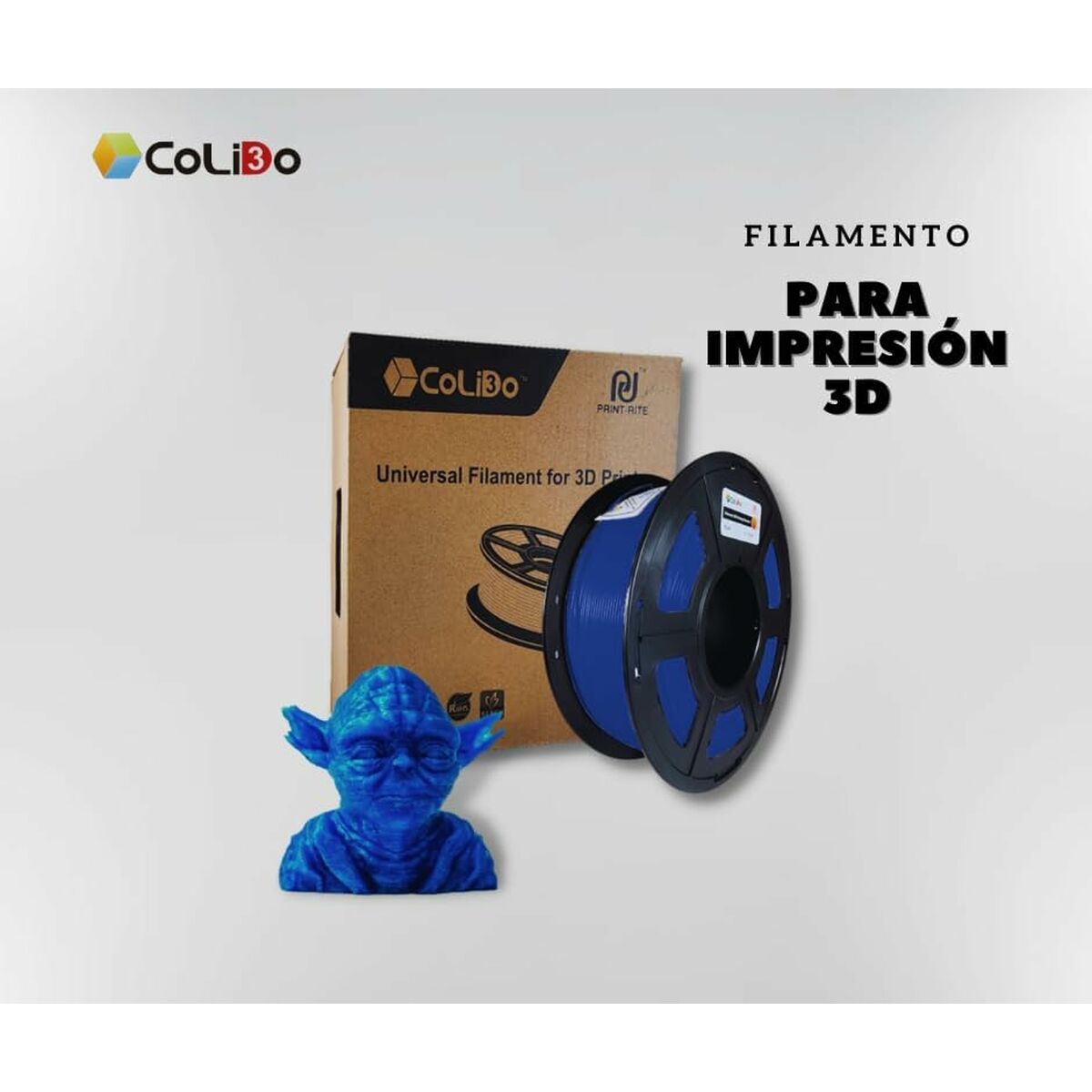 Tuljava za vlakna CoLiDo Modra 1,75 mm