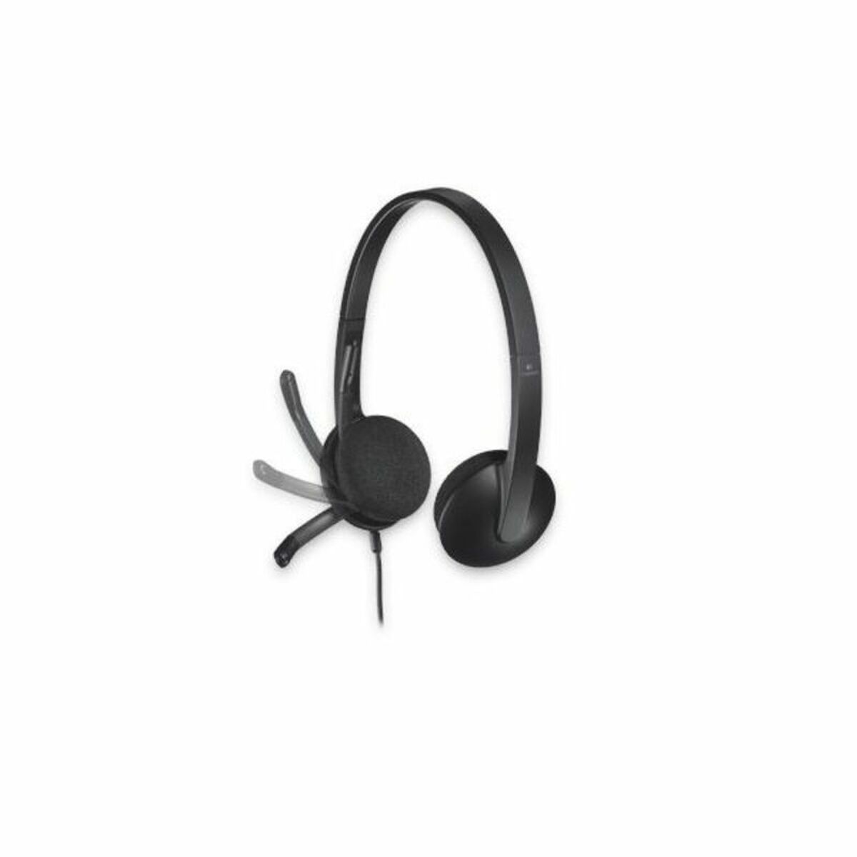 Auriculares com microfone Logitech H340 Preto