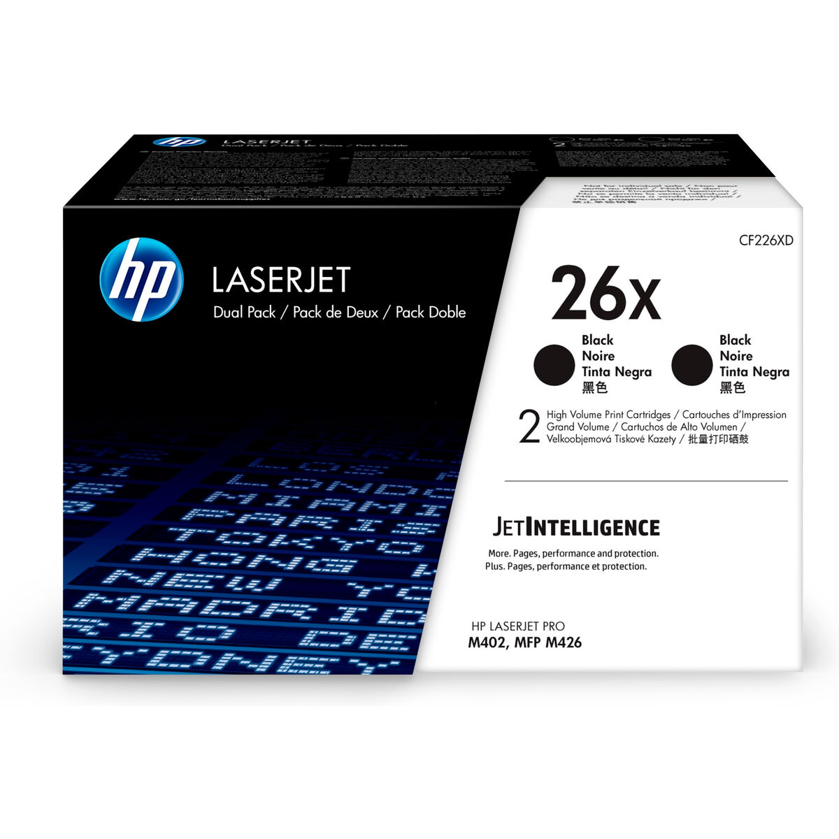 Toner HP CF226XD Sort