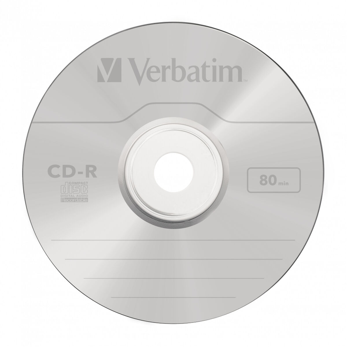 CD-R Verbatim Music CD-R 700 MB Melns