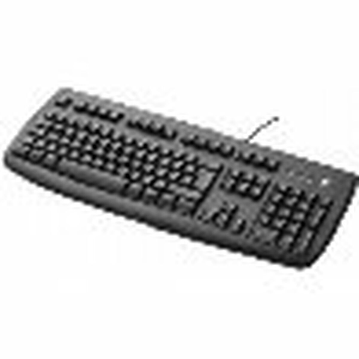 Clavier Logitech K120 Noir Espagnol Qwerty