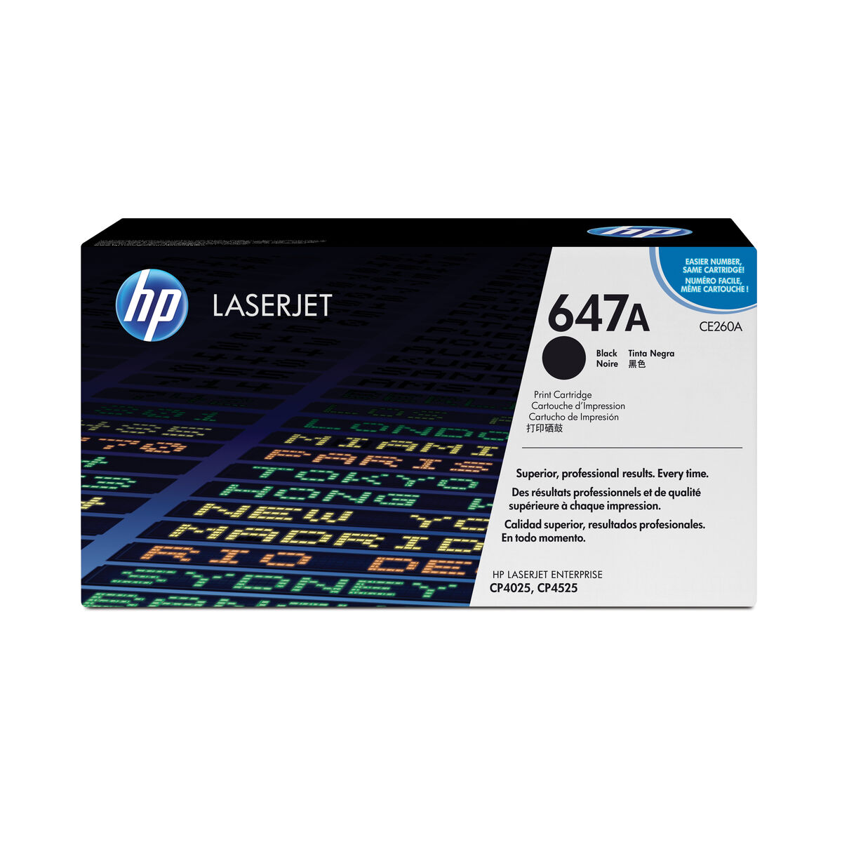 Toner HP CE260A Sort