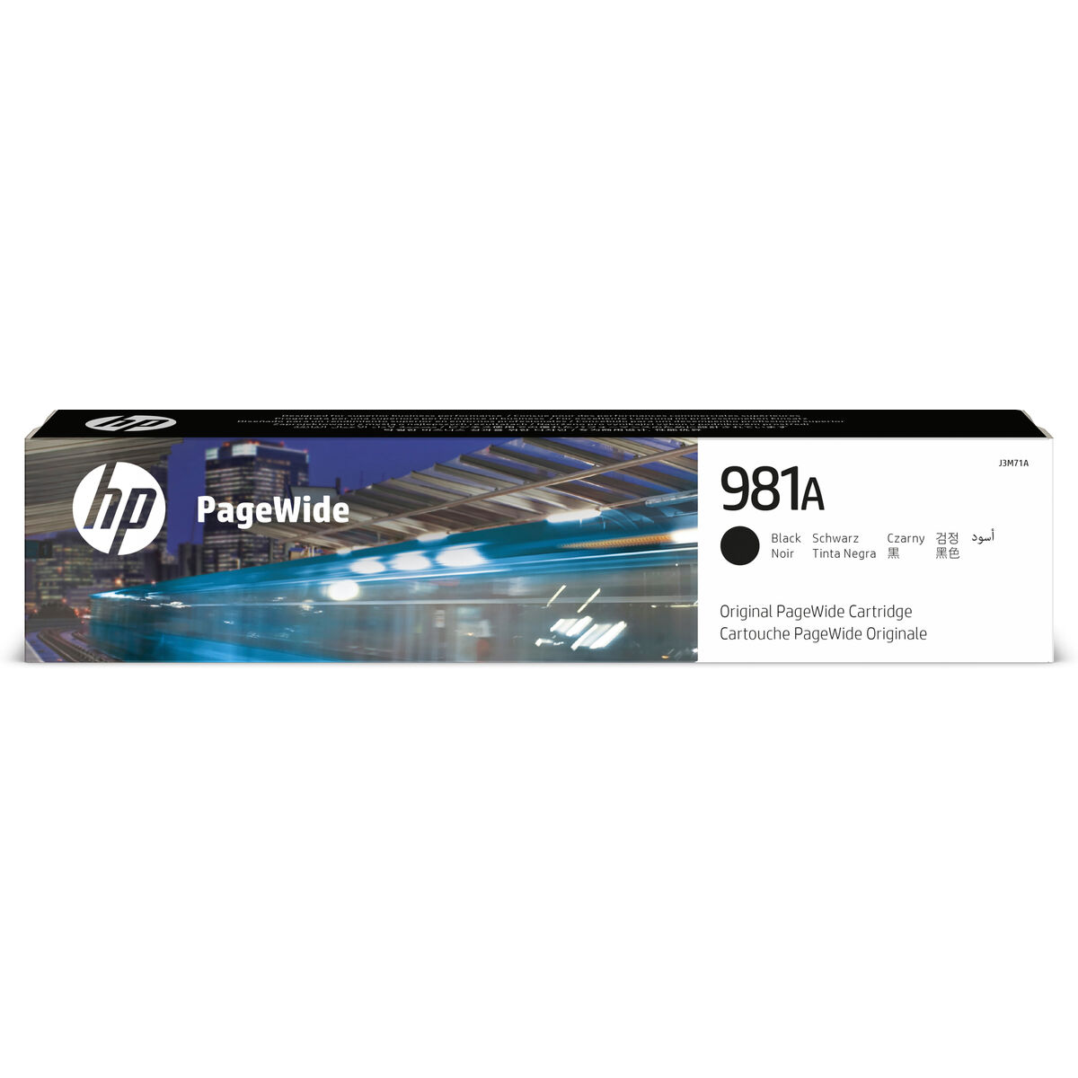 Original toner HP PageWide 981A Sort