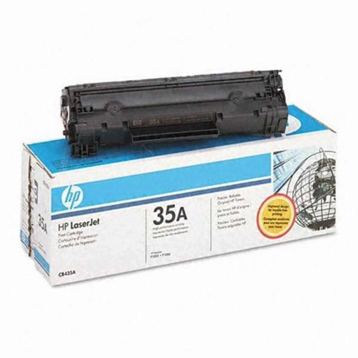 Toner Originale HP 35A Nero