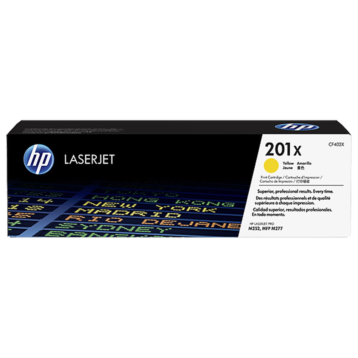 Toner Originale HP 201X Giallo