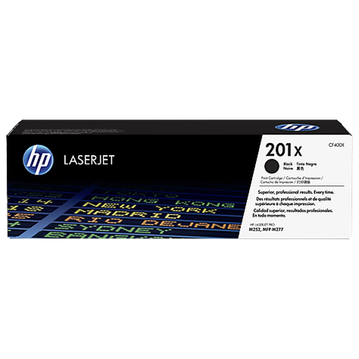 Toner Originale HP 201X Nero