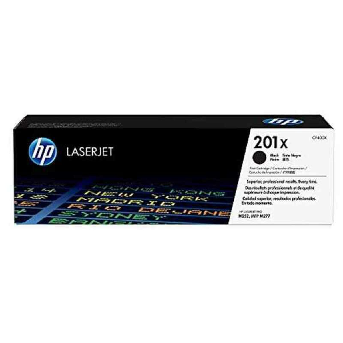 Toner Originale HP 201X Nero