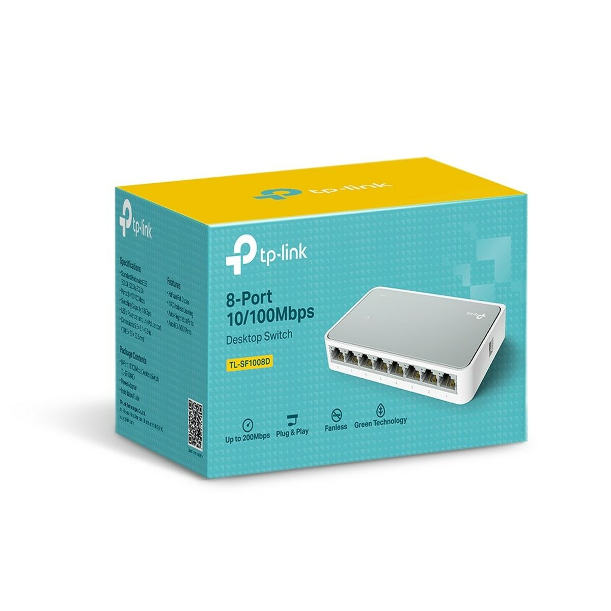 Switch de mesa TP-Link TL-SF1008D