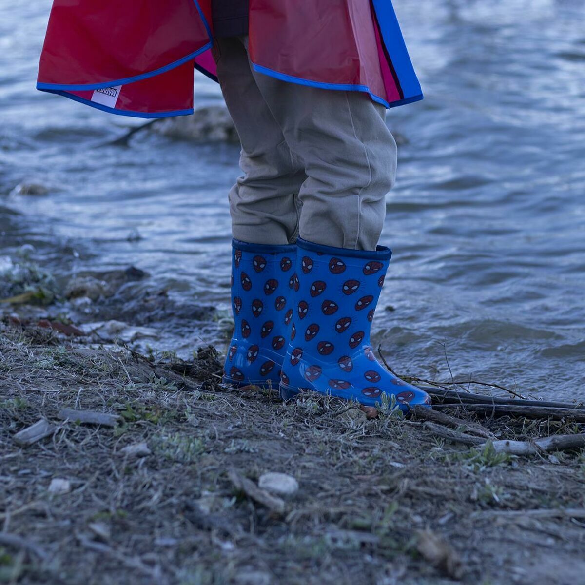 Botins Infantis Spider-Man Azul