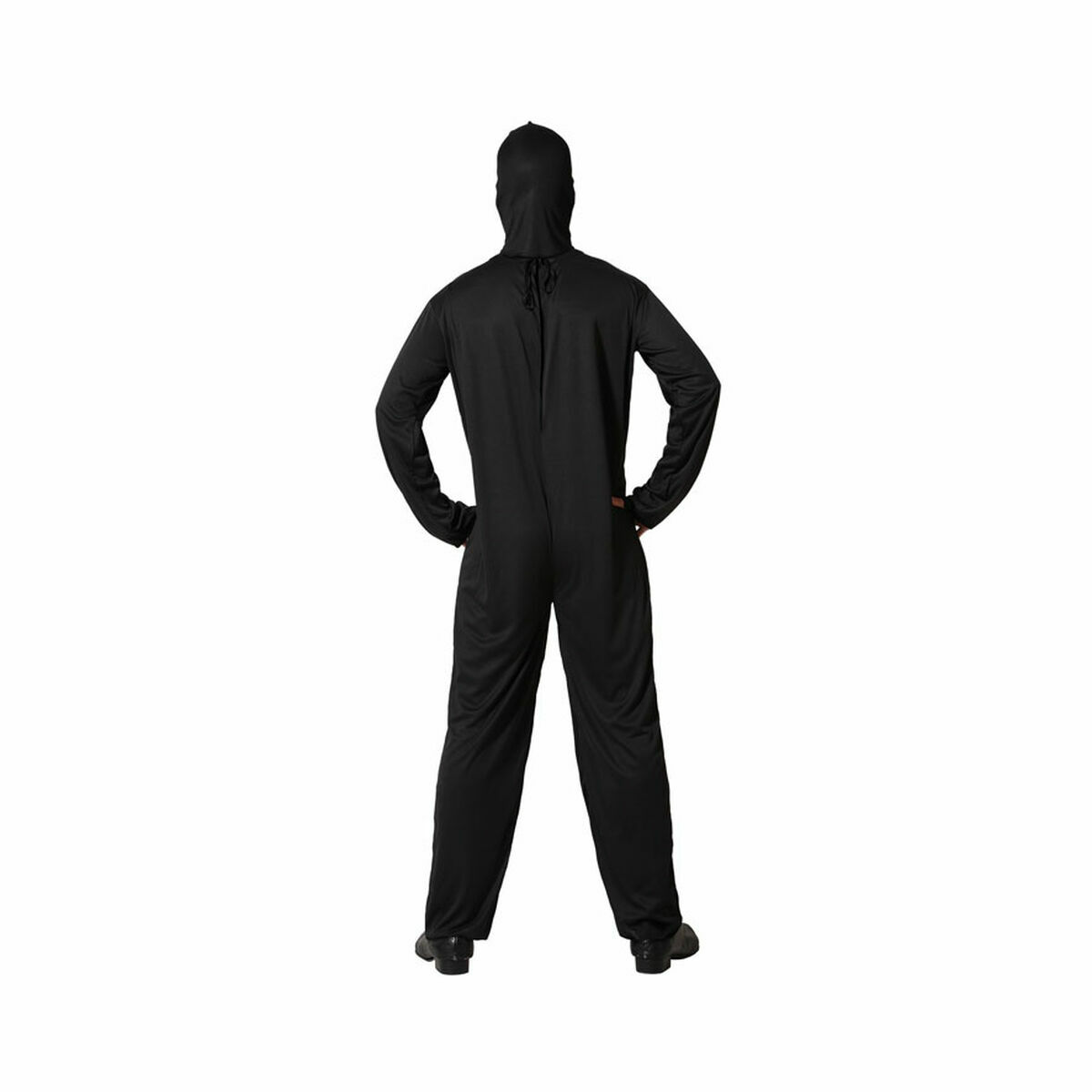 Kostume til voksne Sort Skelet