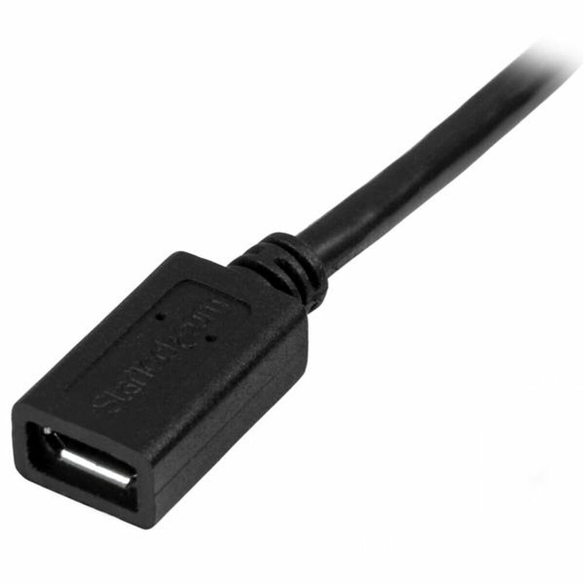 Cabo Micro USB Startech USBUBEXT50CM         Preto