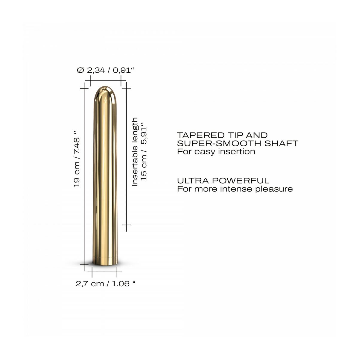 Vibrator Dorcel Gold
