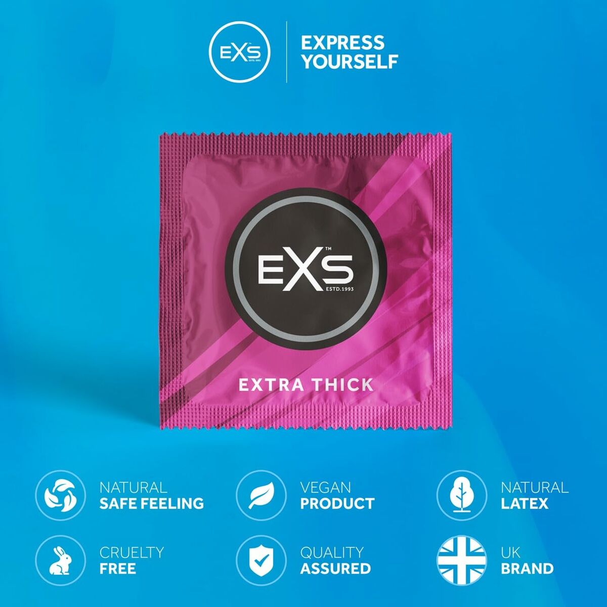 Kondomit EXS Extra Thick 12 osaa
