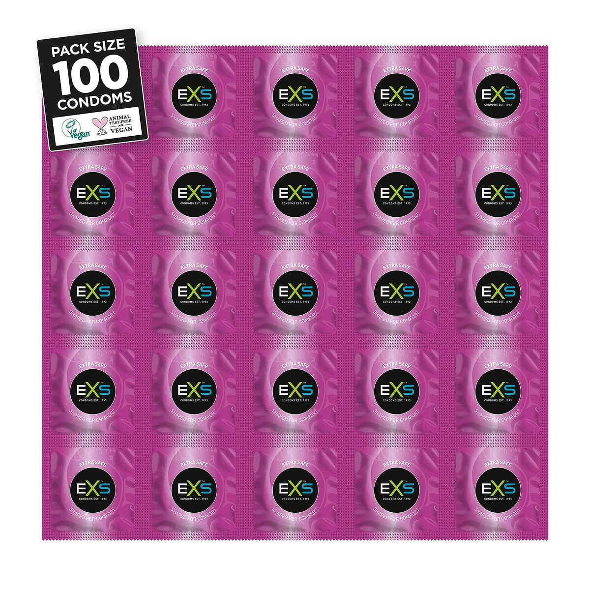 Prezervative EXS 100 Unități