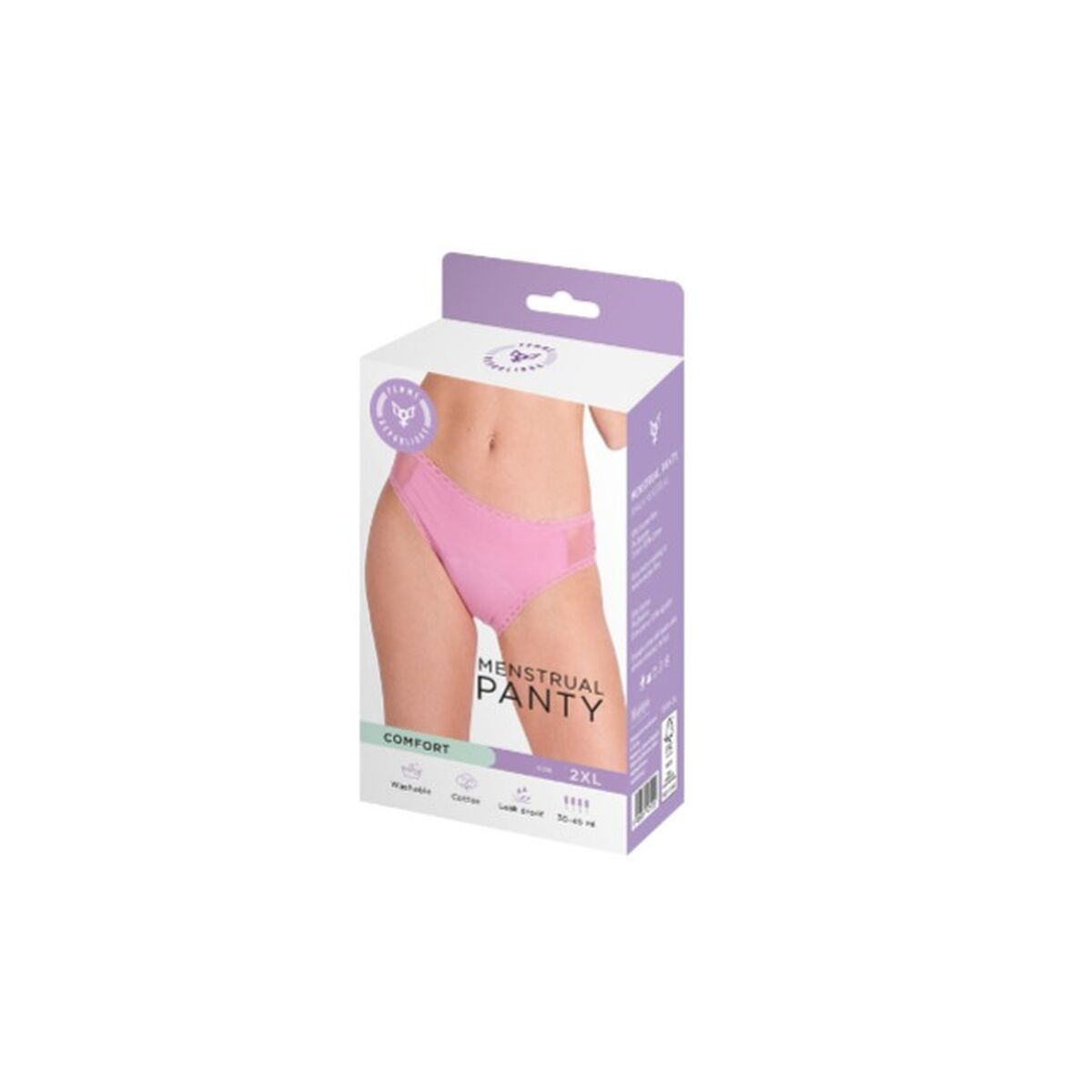 Mutande mestruali Femme Republique Rosa
