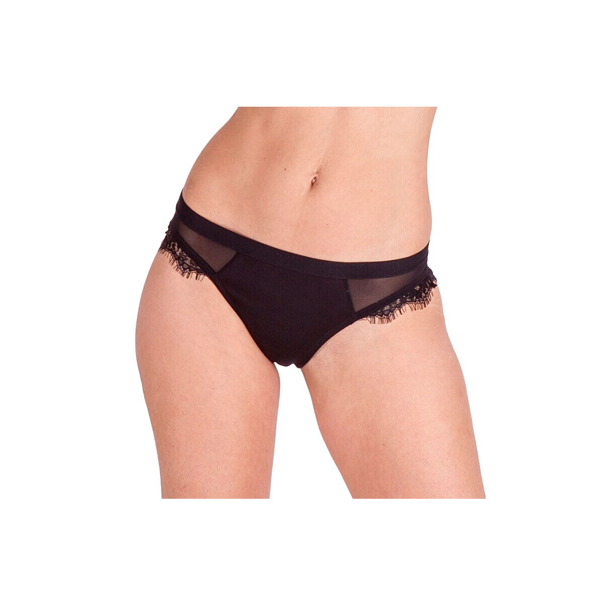 Menstruasjons truser Femme Republique Svart