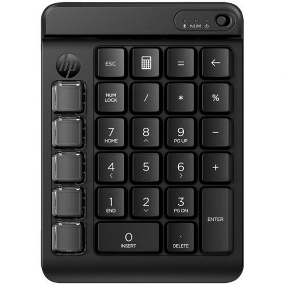 Numerisk tastatur HP 7N7C3AA Sort