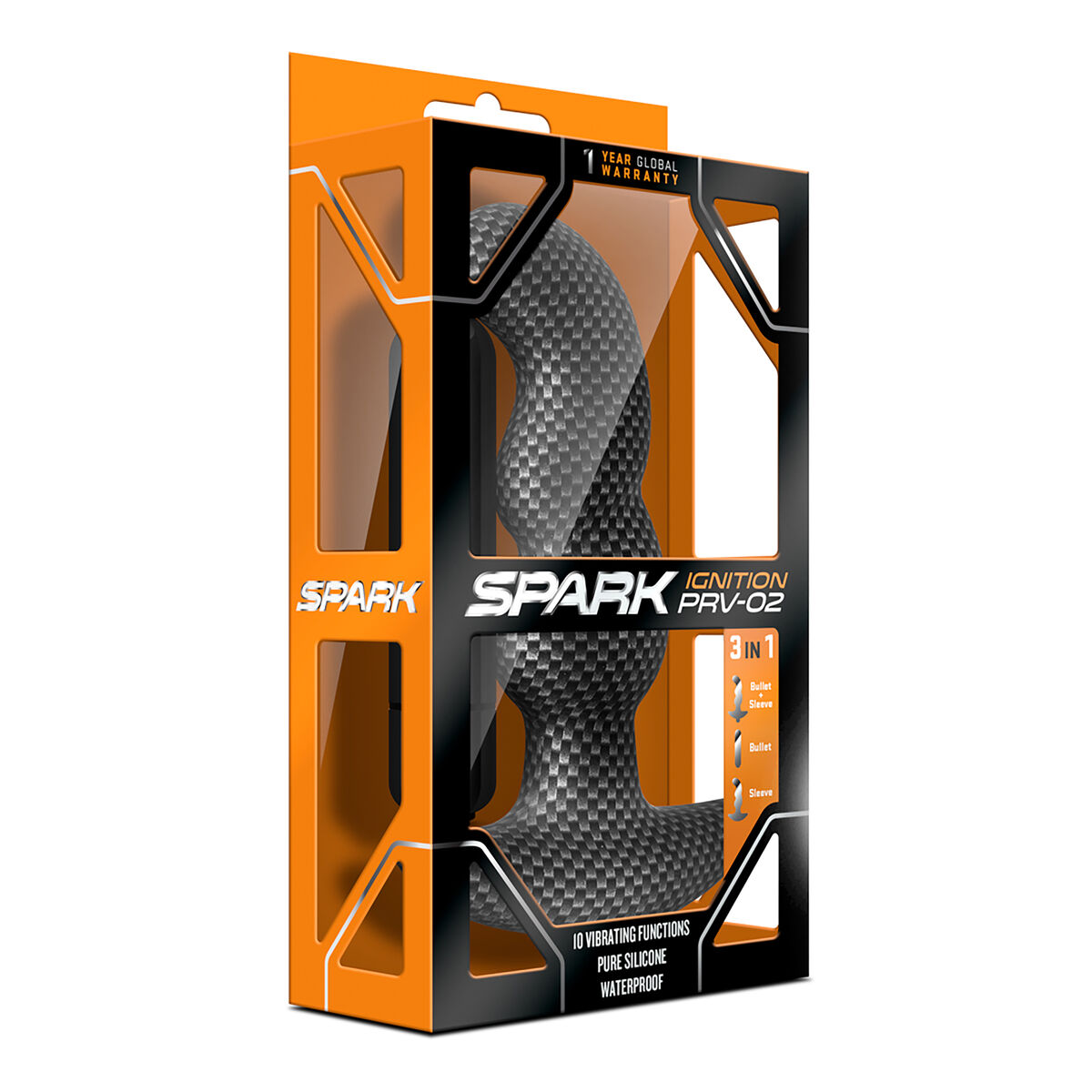 Plug Anal Blush Spark Preto