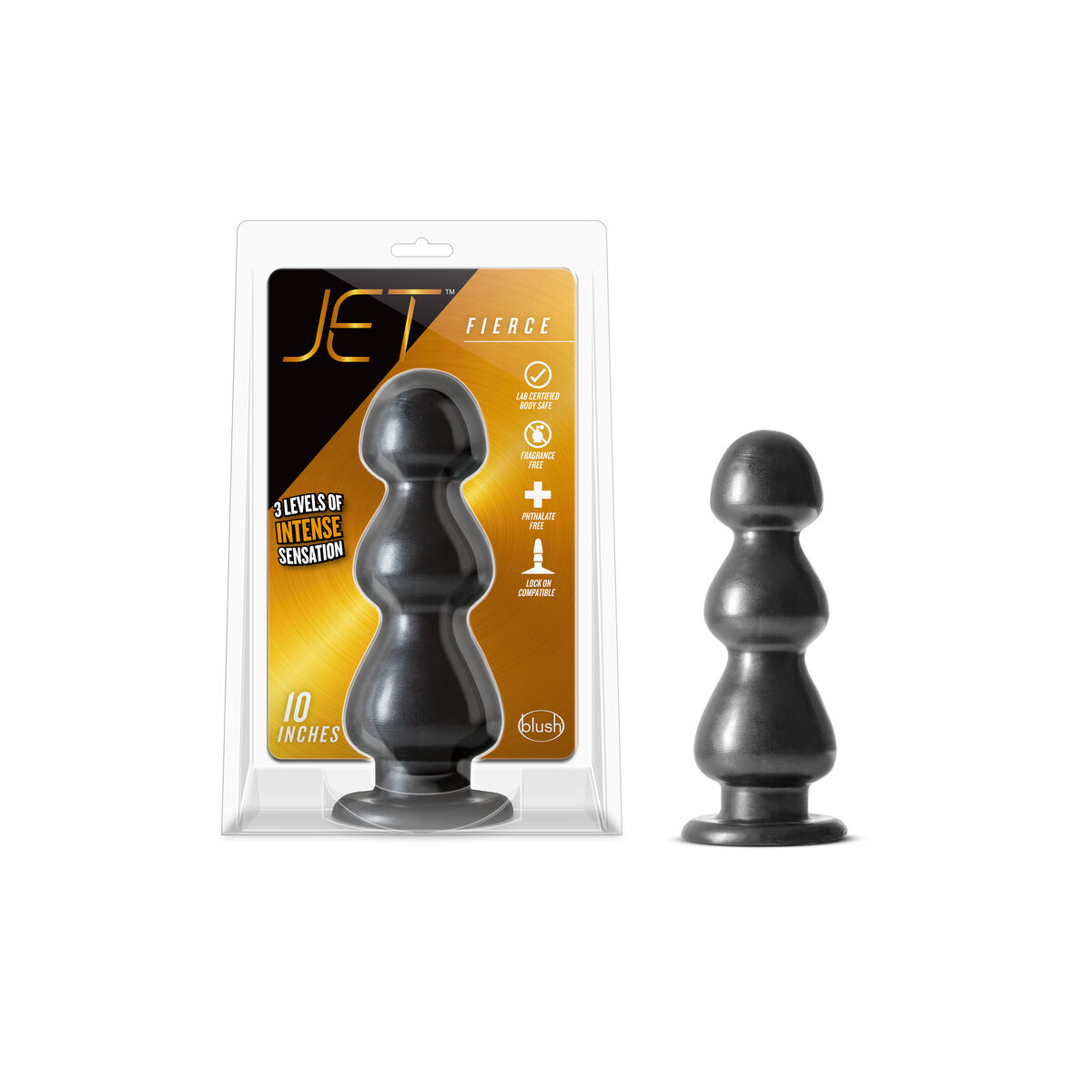 Plug Anal Blush Jet Schwarz