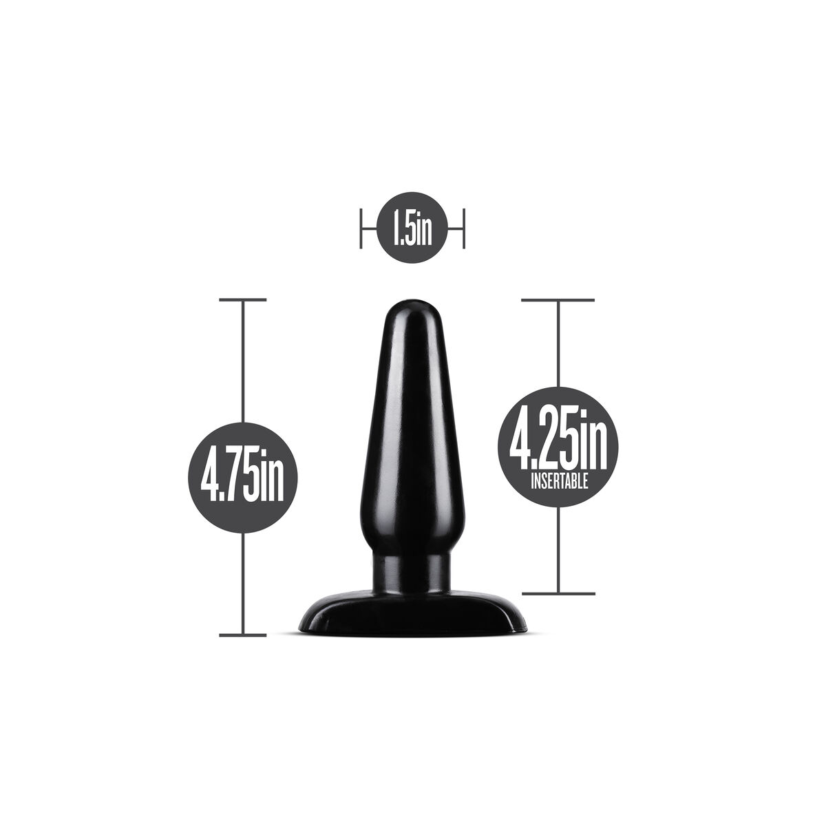 Plug Anal Blush Adventures Negru