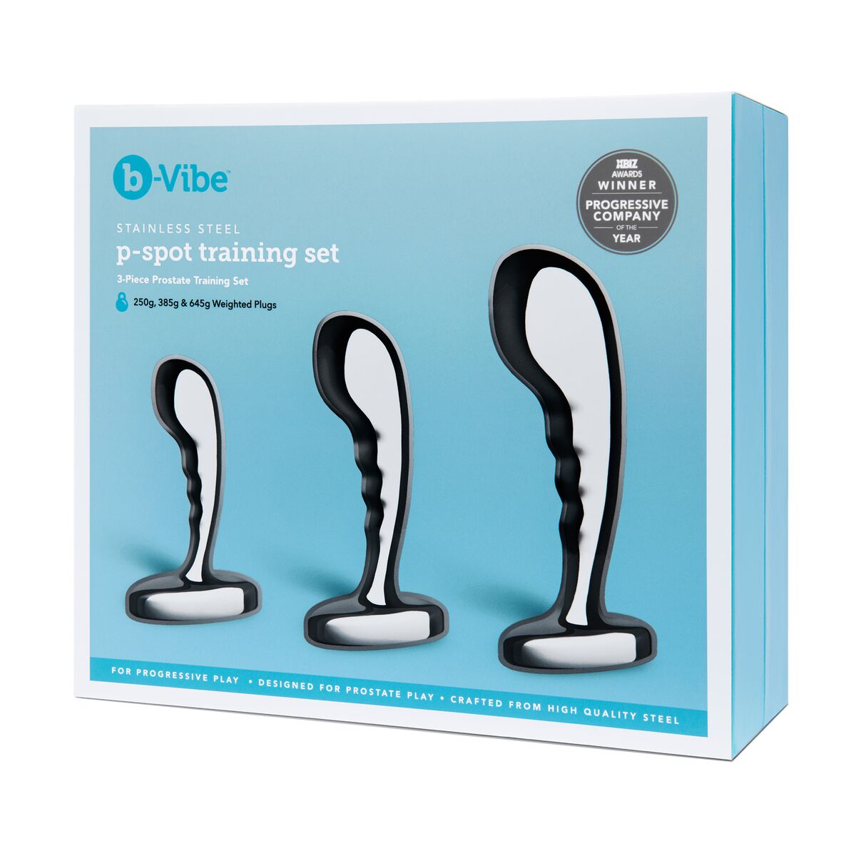 Plug Anale B-Vibe Argentato