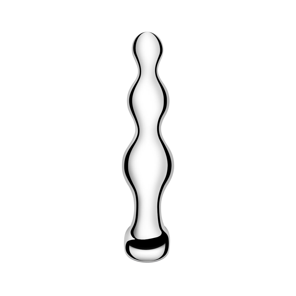 Plug Anal B-Vibe Silberfarben