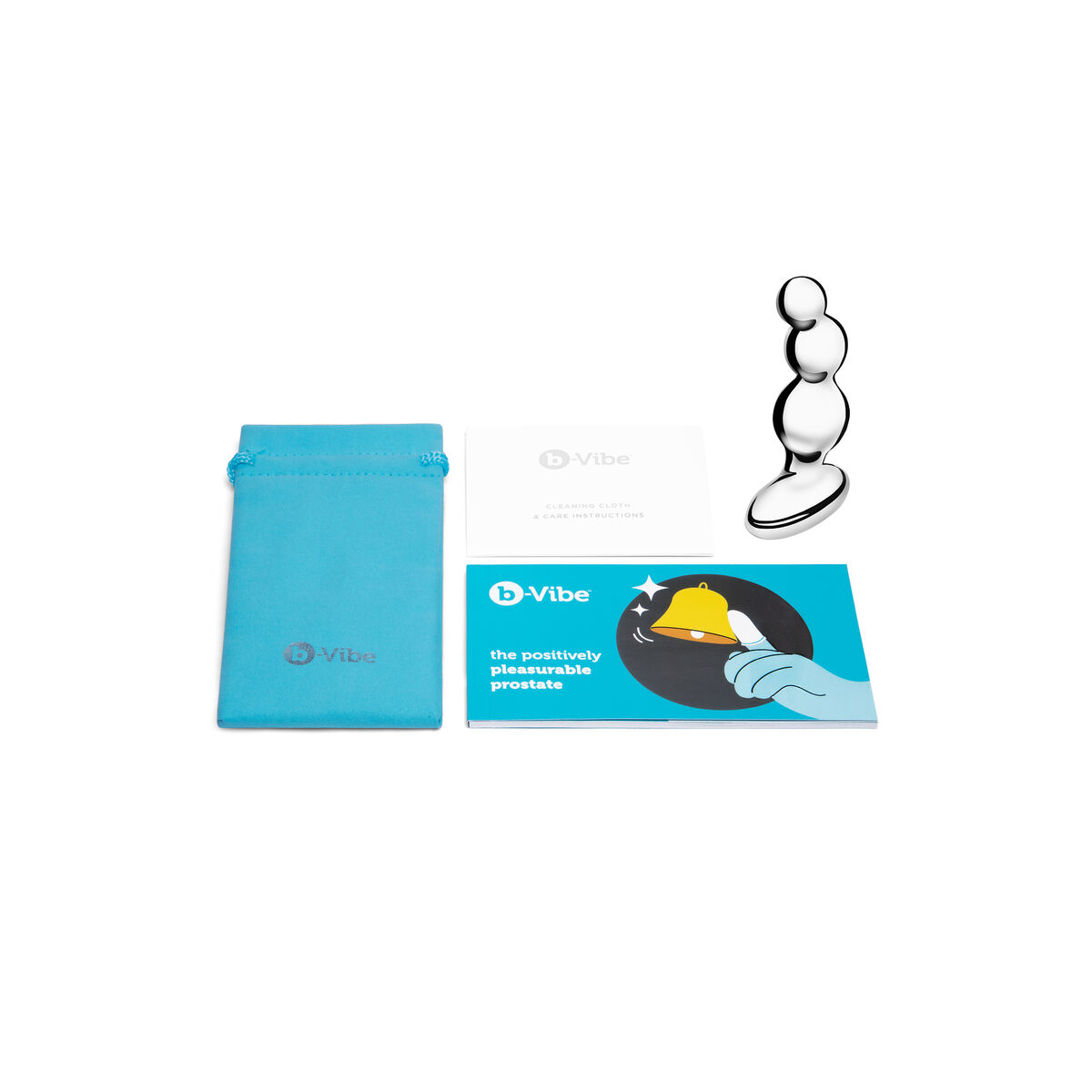 Plug Anale B-Vibe Argentato