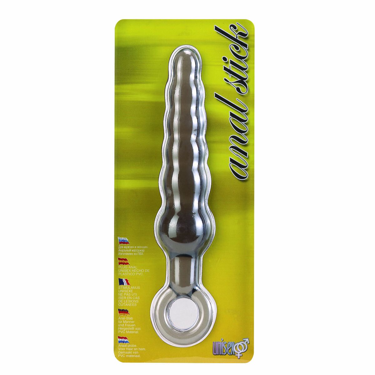 Plug Anal Seven Creations Cinzento