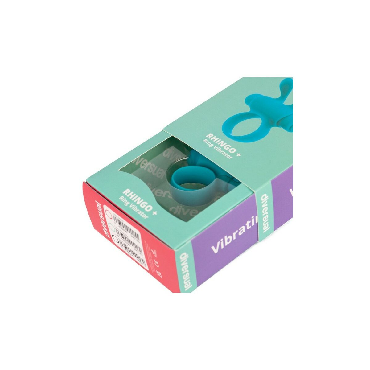 Inel Vibrator Diversual Turquoise