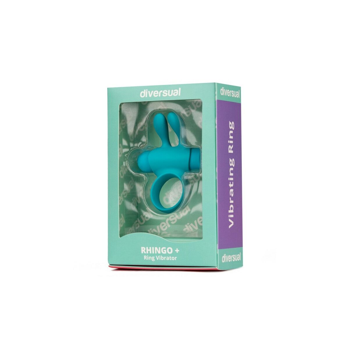 Inel Vibrator Diversual Turquoise
