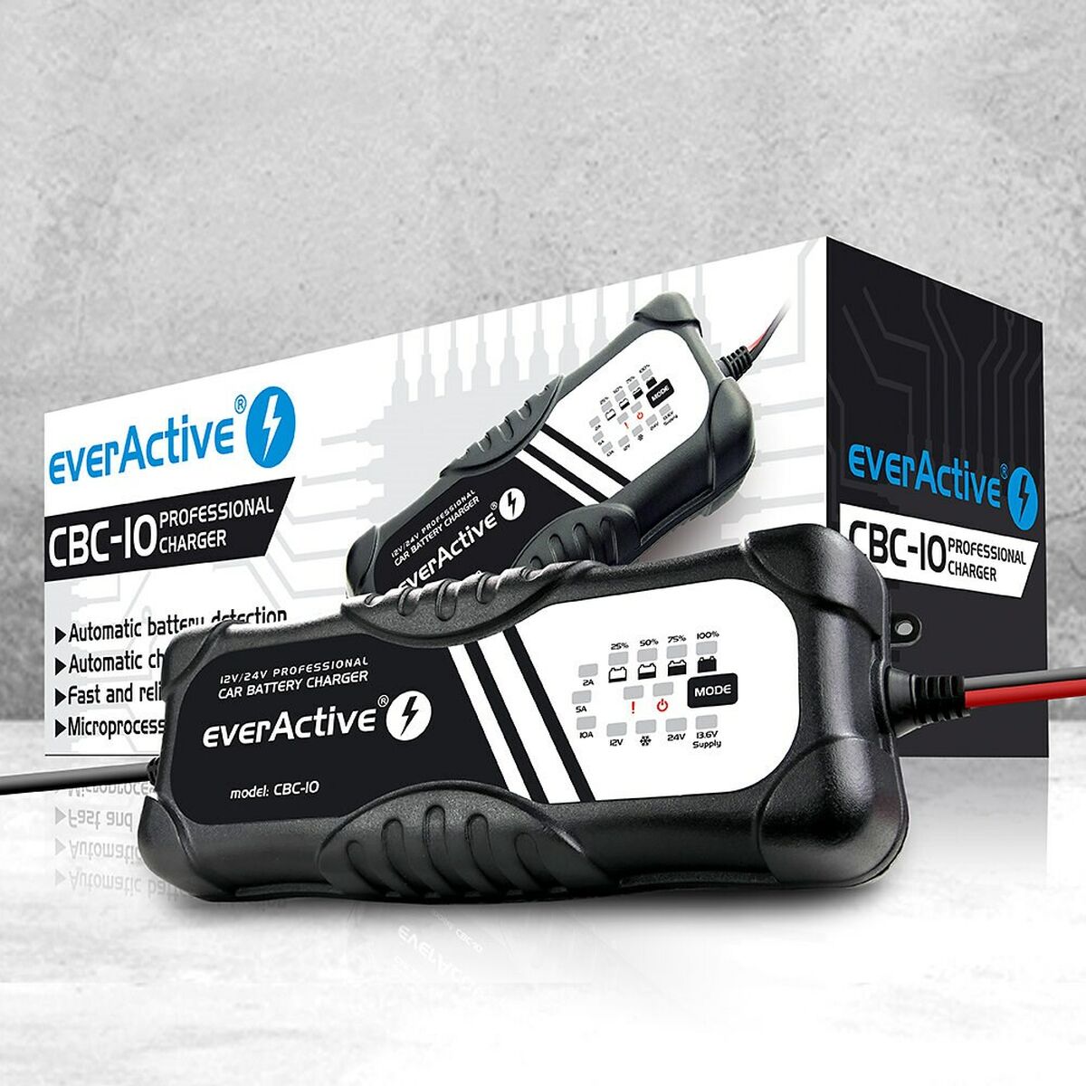 Chargeur de batterie EverActive CBC-10