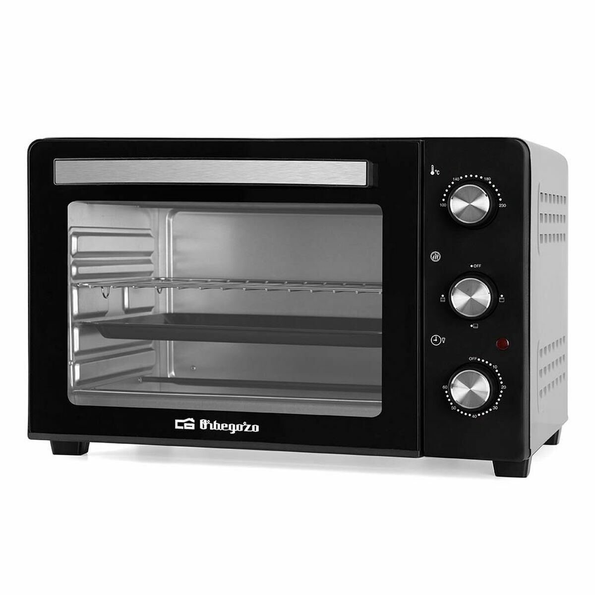 Varmluftsovn Orbegozo HOT256 Sort 1500 W